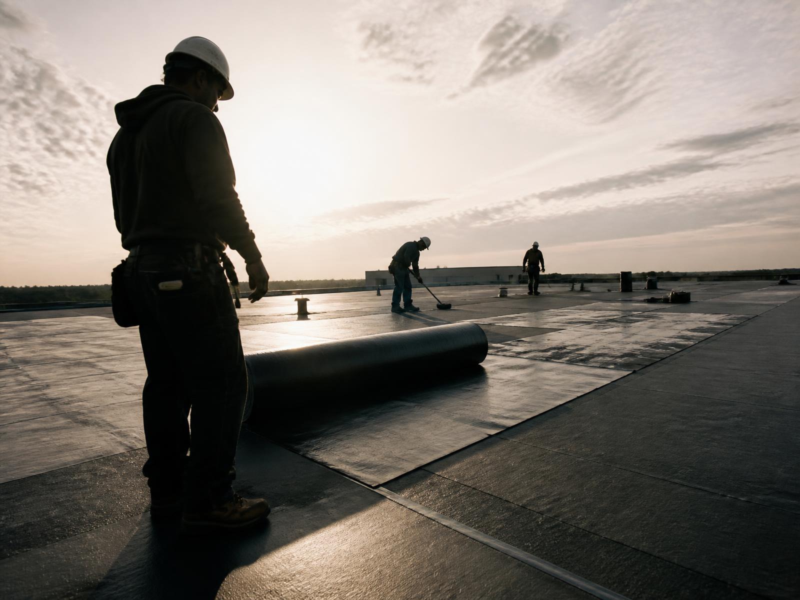Ridgeline Roofing website concept — Commercial Roofing